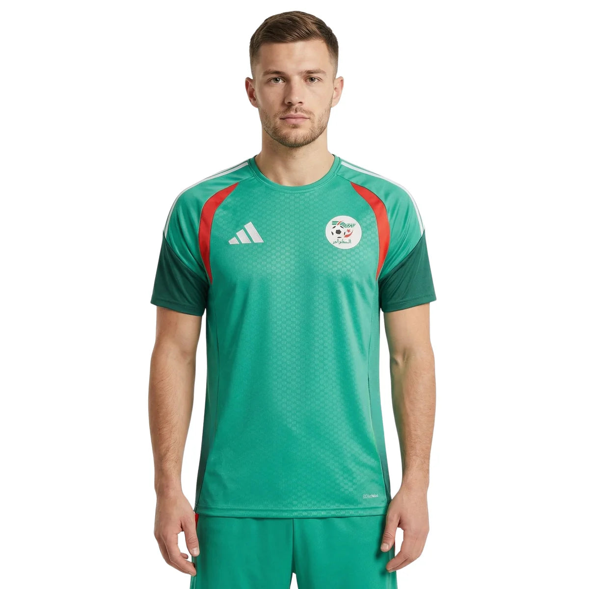 Maillot Algérie Entraînement 26/27 - Coupe du Monde 2026 - Vert