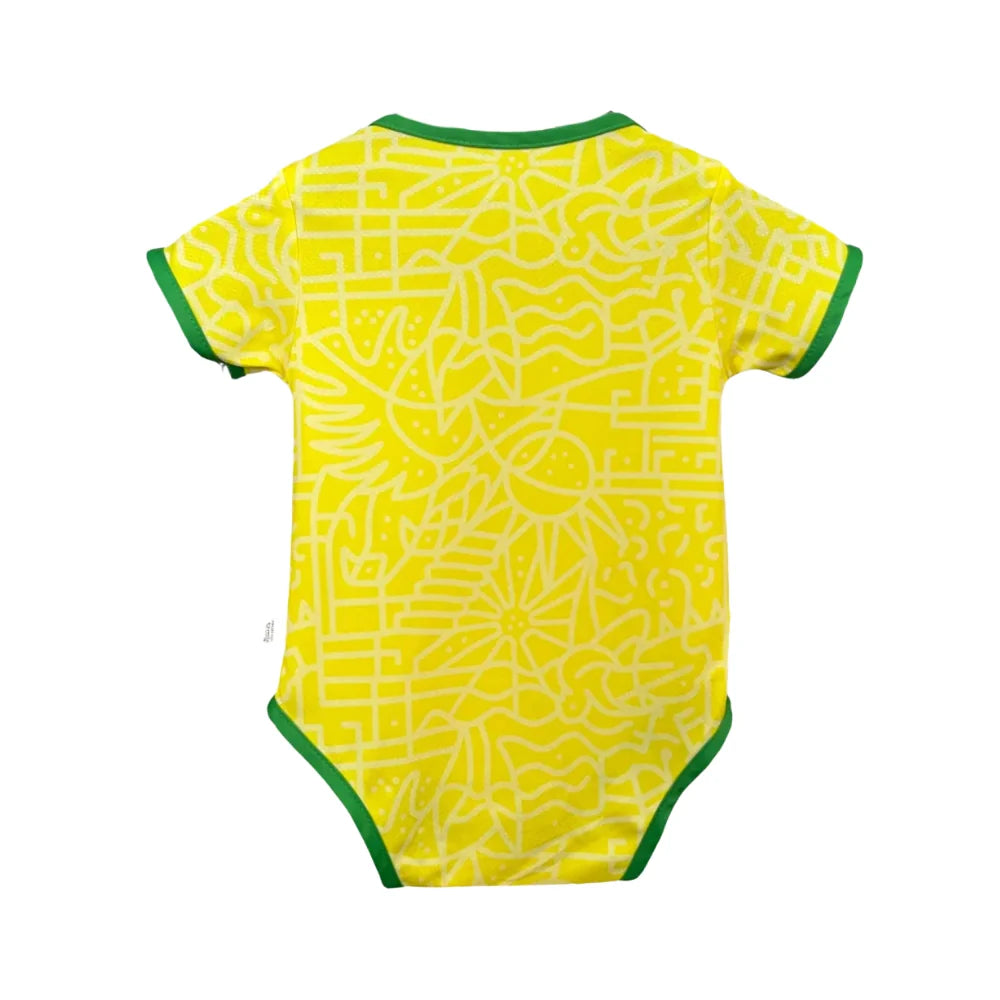 Body Bébé Brésil Domicile 26/27 - Coupe du Monde 2026