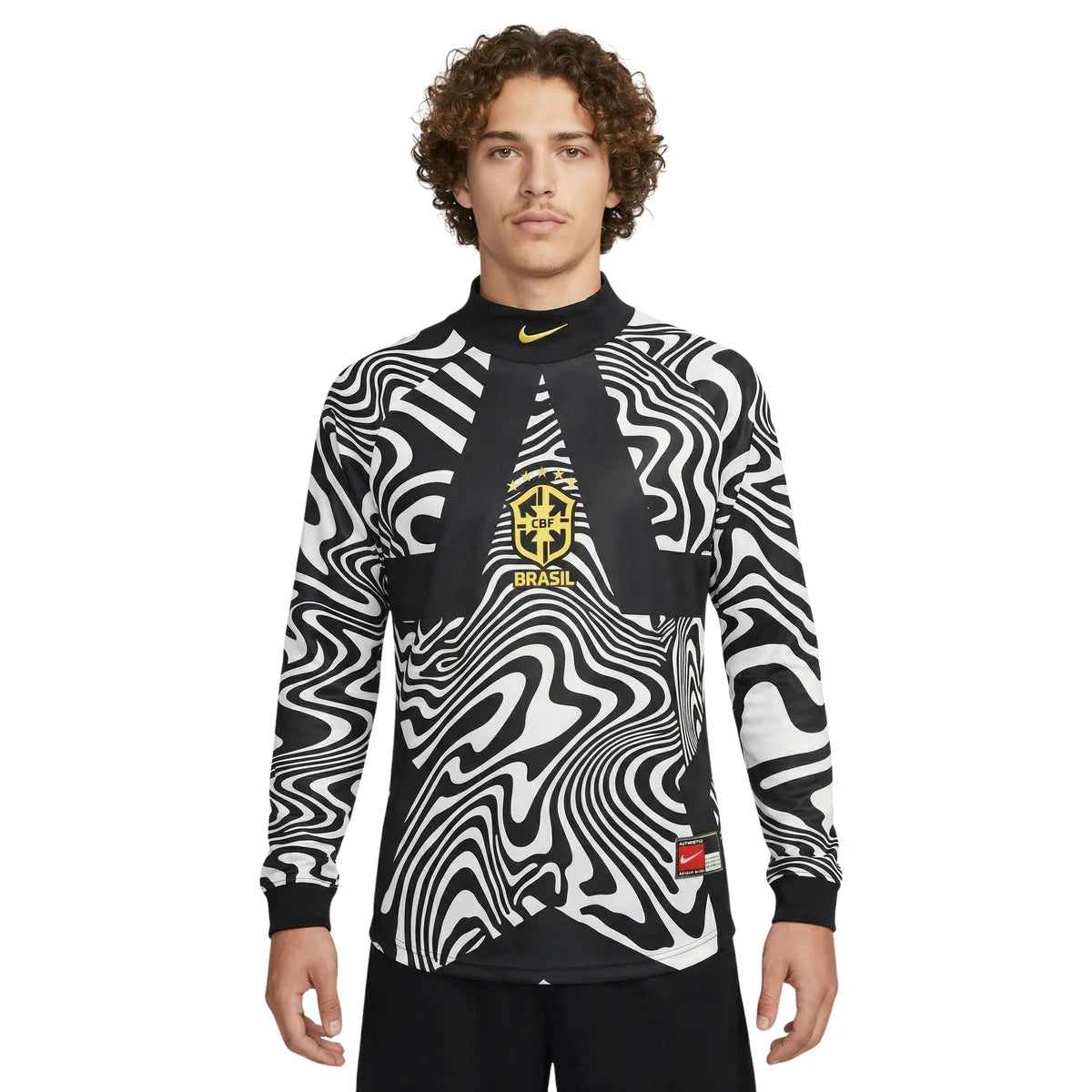 Maillot Brésil Gardiens de But 26/27 - Coupe du Monde 2026 - Manches Longues