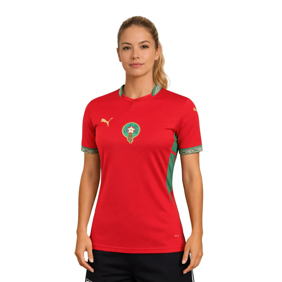 Maillot Maroc Domicile 26/27 - Coupe du Monde 2026 - Version Féminine